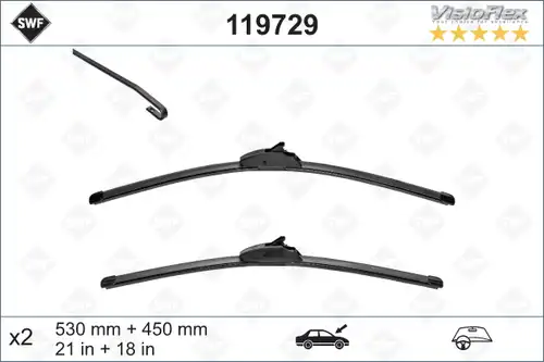 перо на чистачка SWF 119729