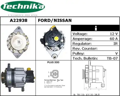 генератор Technika A22938