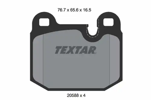 накладки TEXTAR 2058805