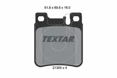 накладки TEXTAR 2130503