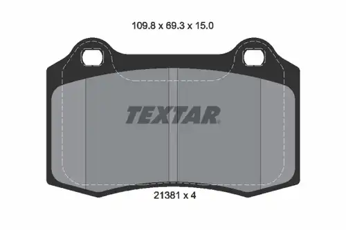 накладки TEXTAR 2138102