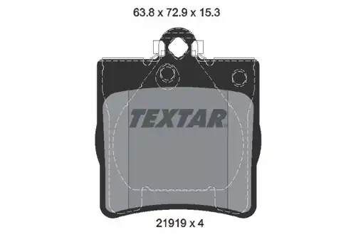 накладки TEXTAR 2191981