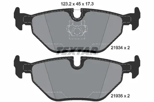 накладки TEXTAR 2193481