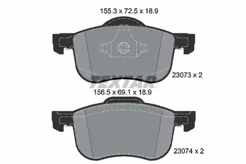 накладки TEXTAR 2307381