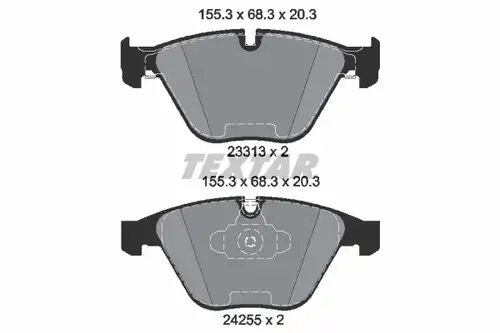 накладки TEXTAR 2331301