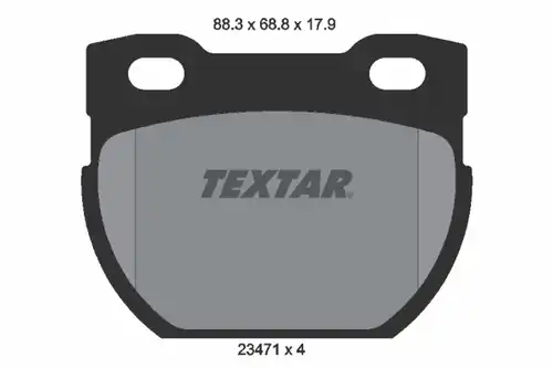 накладки TEXTAR 2347103