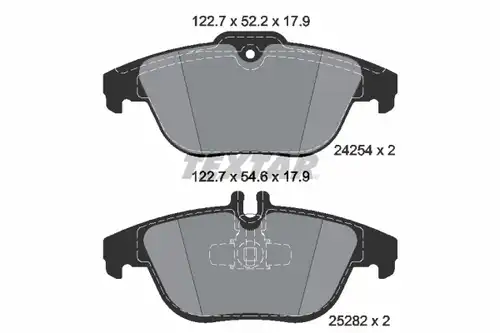 накладки TEXTAR 2425481