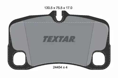 накладки TEXTAR 2445403