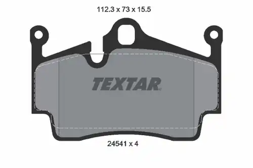 накладки TEXTAR 2454101