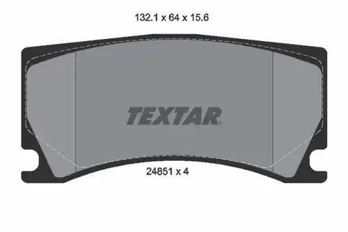 накладки TEXTAR 2485101