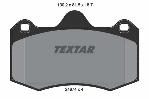 накладки TEXTAR 2497401