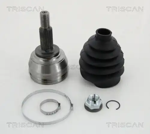 каре комплект, полуоска TRISCAN 8540 25109