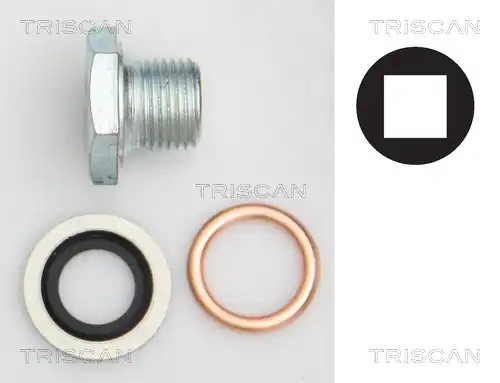 болтова пробка, маслен картер TRISCAN 9500 1006
