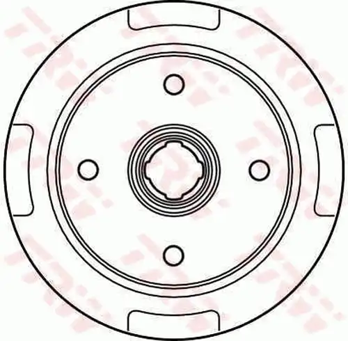 спирачен барабан TRW DB4133