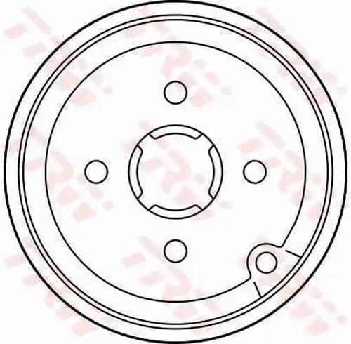 спирачен барабан TRW DB4264