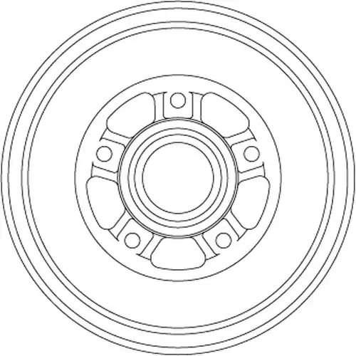 спирачен барабан TRW DB4560MR
