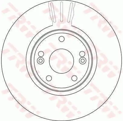 спирачен диск TRW DF4229