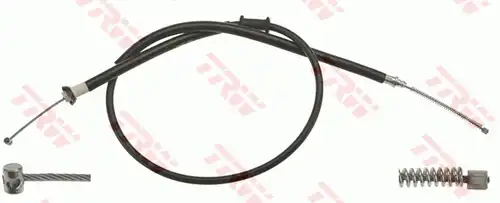 жило за ръчна спирачка TRW GCH647