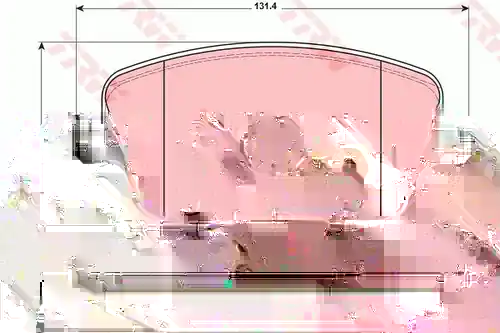 накладки TRW GDB1414
