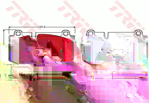 накладки TRW GDB1733DTE