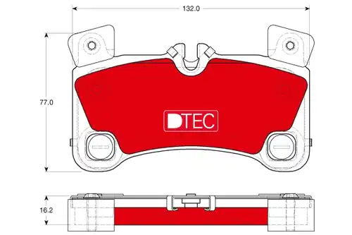 накладки TRW GDB1775DTE
