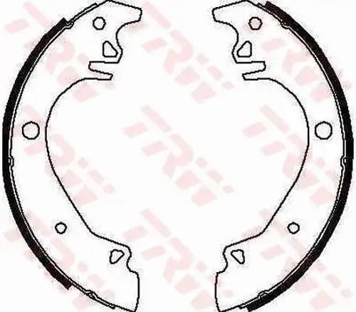 комплект спирачна челюст TRW GS6217