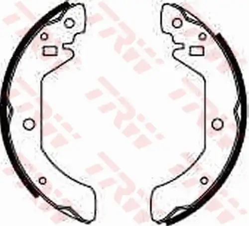 комплект спирачна челюст TRW GS8111
