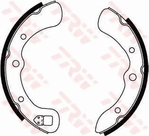 комплект спирачна челюст TRW GS8139