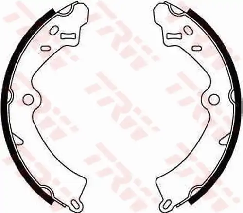 комплект спирачна челюст TRW GS8278