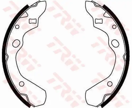комплект спирачна челюст TRW GS8290