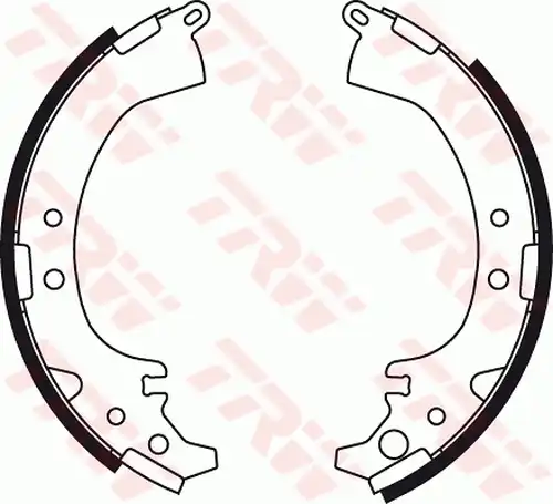 комплект спирачна челюст TRW GS8449