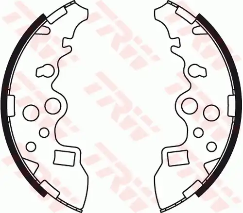 комплект спирачна челюст TRW GS8485