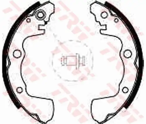 комплект спирачна челюст TRW GS8508