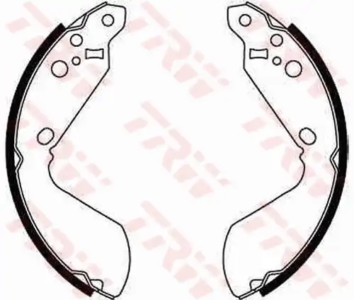 комплект спирачна челюст TRW GS8596