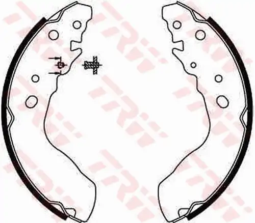 комплект спирачна челюст TRW GS8641