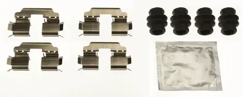 комплект принадлежности, дискови накладки TRW PFK705