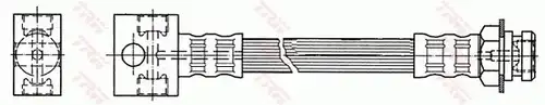 спирачен маркуч TRW PHA389