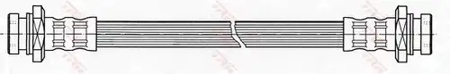 спирачен маркуч TRW PHA431