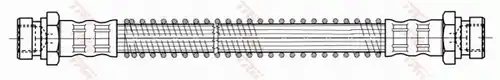 спирачен маркуч TRW PHA436