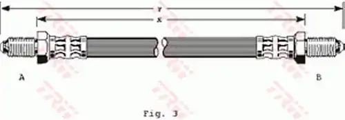 спирачен маркуч TRW PHC134