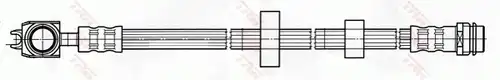 спирачен маркуч TRW PHD455