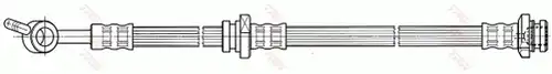 спирачен маркуч TRW PHD518