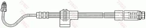 спирачен маркуч TRW PHD561