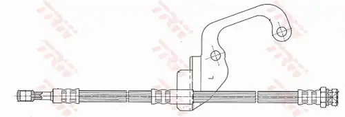 спирачен маркуч TRW PHD628