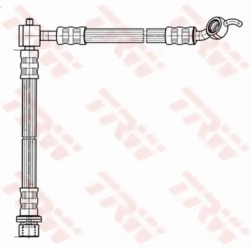 спирачен маркуч TRW PHD930