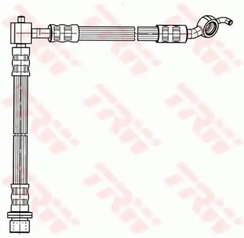 спирачен маркуч TRW PHD931