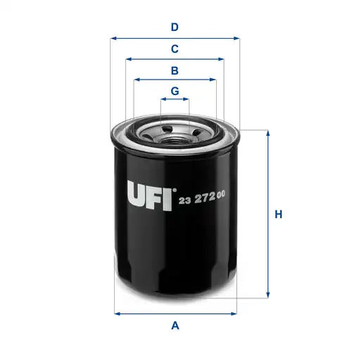 маслен филтър UFI 23.272.00
