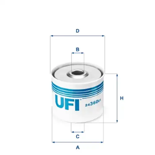 горивен филтър UFI 24.360.01