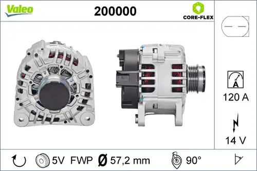 генератор VALEO 200000