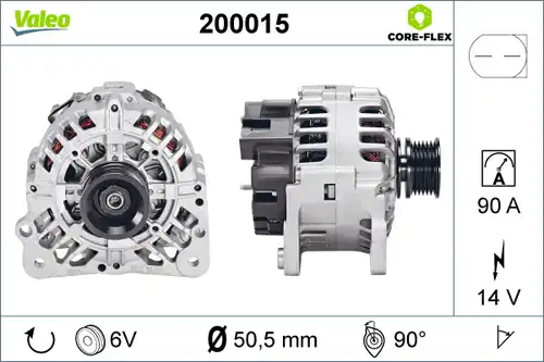 генератор VALEO 200015